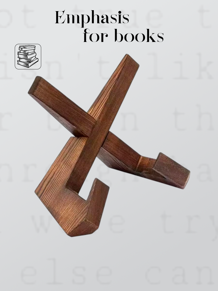 "X-Frame" Universal Wooden Folding Display Stand